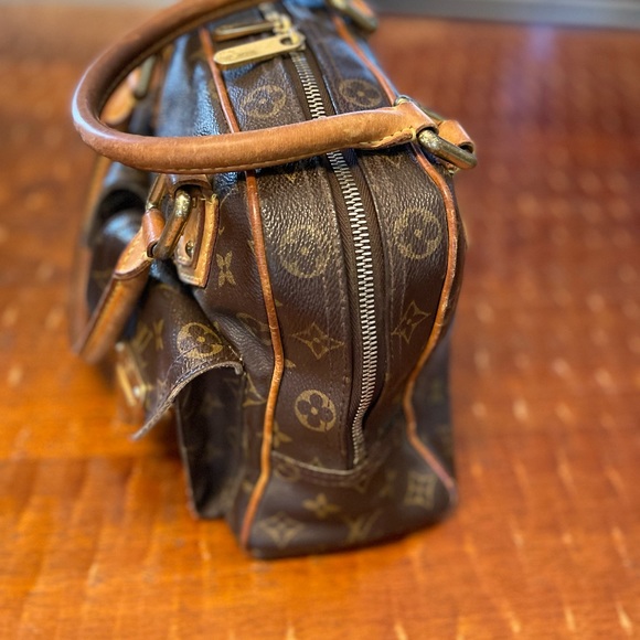 Louis Vuitton Manhattan Top Handle Vintage Authentic - Picture 7 of 16